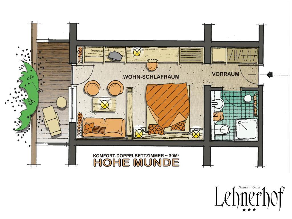 Pension Lehnerhof Leutasch Cameră foto